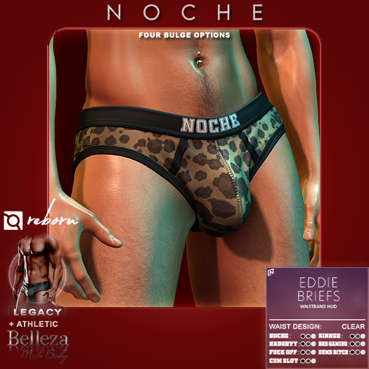 Noche. Eddie Briefs Leopard