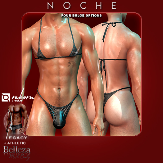 Noche. Gunnar Bikini Black