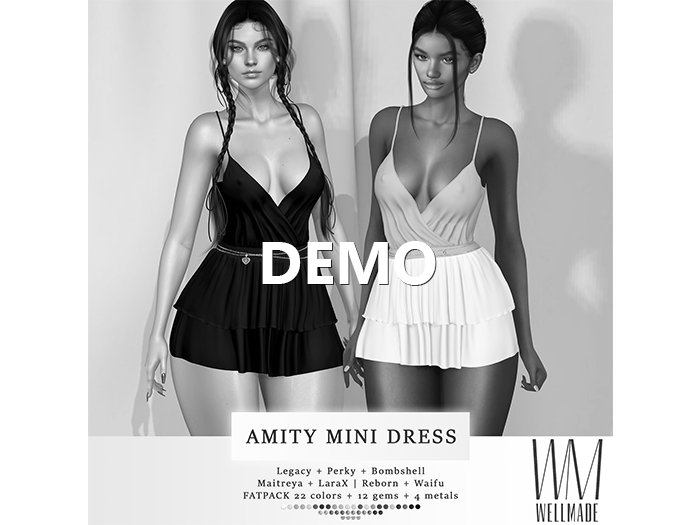 [WellMade] Amity Mini Dress DEMO