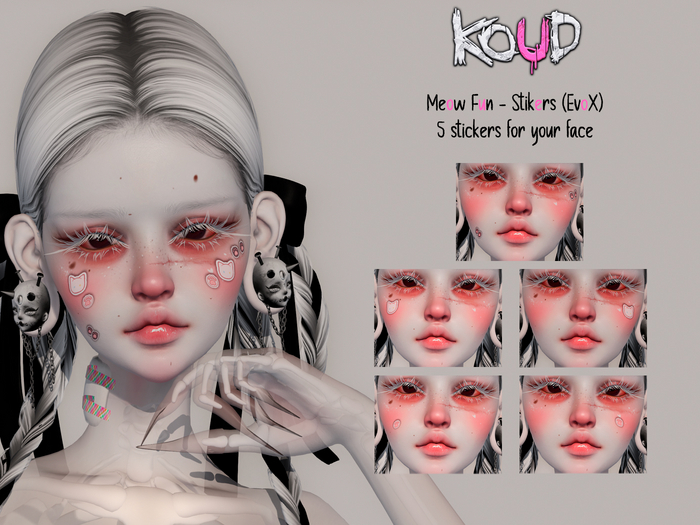 KOUD. Meow Fun - Stikers (EvoX)