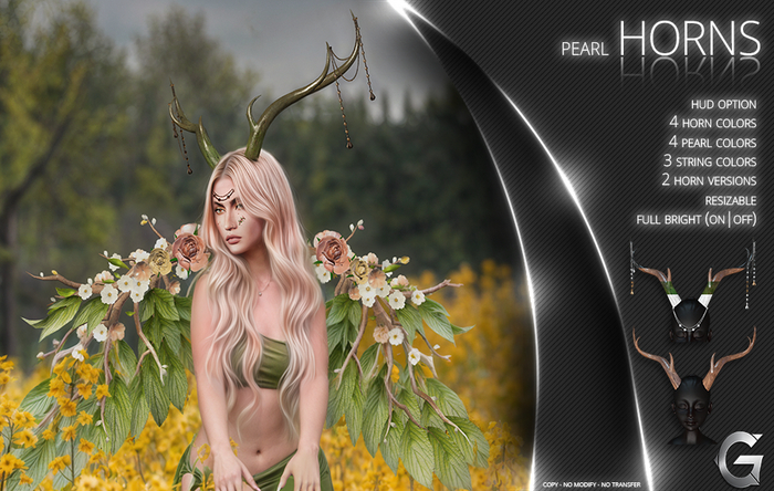 {geek} Pearl Horns
