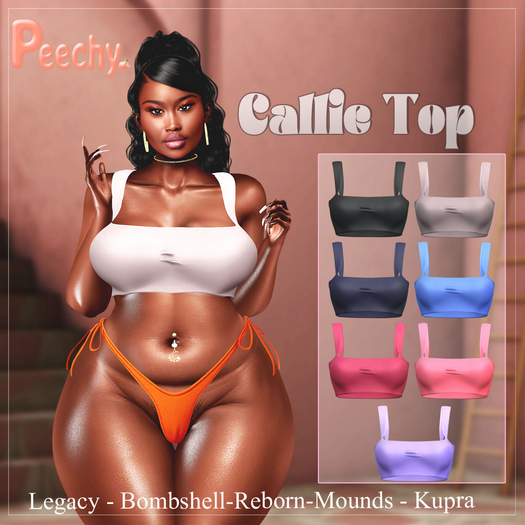 Peechy. Callie Top - True Nude 