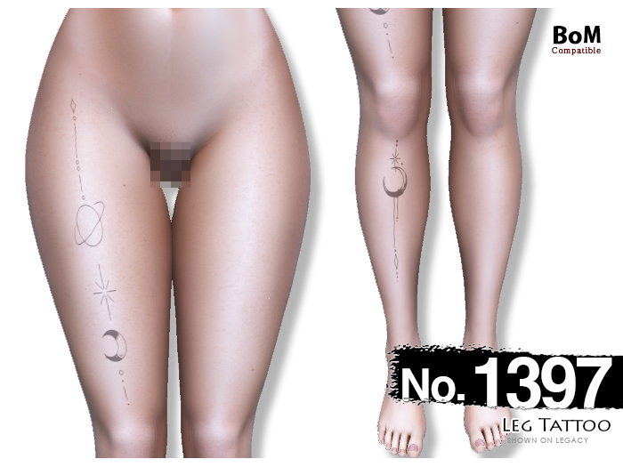 (Leg Tattoo) No.1397