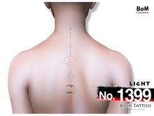 (Back Tattoo) No.1399 Light