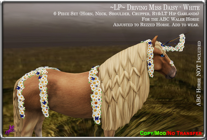 ~LP~ Driving Miss Daisy Set [BOXED] ABC Waler White