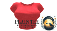 CHIRP - Plain Tee 