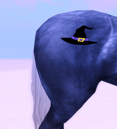 *SkY* Teeglepet witch hat hip tattoo