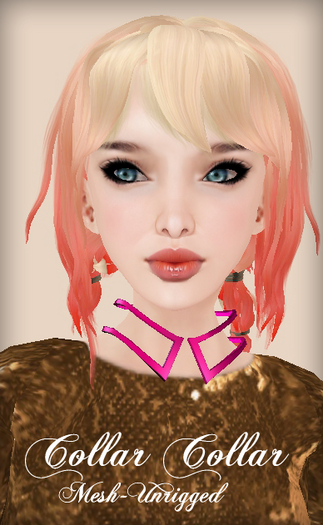 Collar collar - Pink