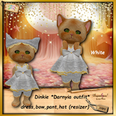 Dinkie Darnyia outfit white