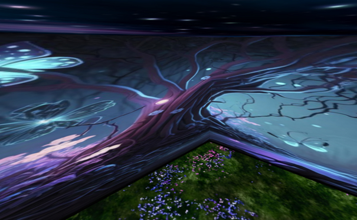 CM Fantasy Butterfly Garden Skybox 20x20x20