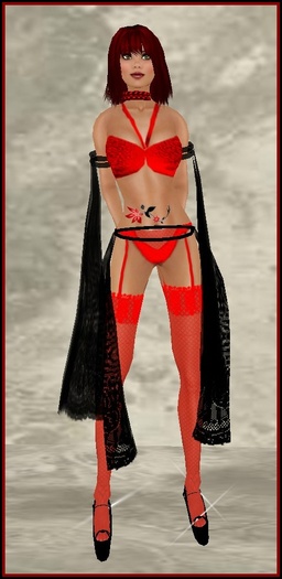 Red Dance Silks