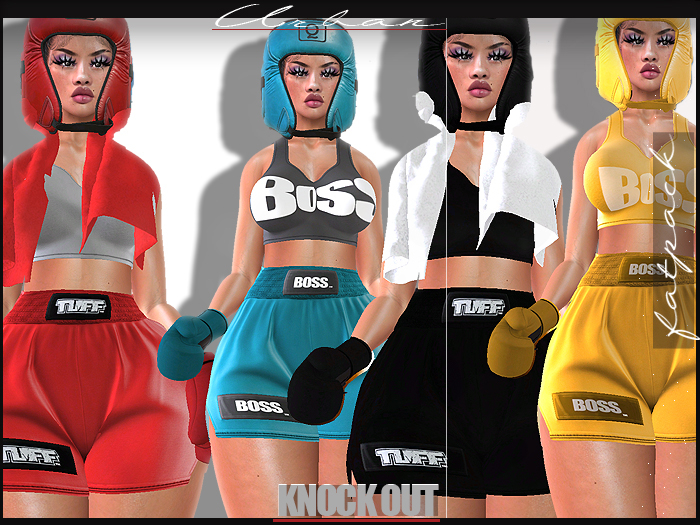 .:DIZ:. HALLOWEEN KNOCK OUT-COSTUME FATPACK-LAURAX(FEMALE)