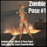 [WT] Female Zombie Pose #1
