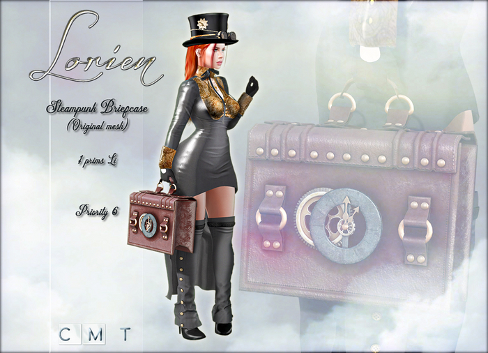 LORIEN STEAMPUNK BAG BOXED