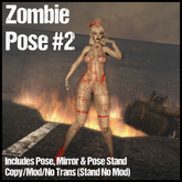 [WT] Female Zombie Pose #2