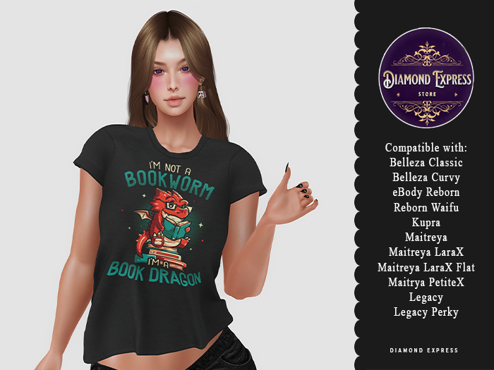 {DE} Book Dragon Top