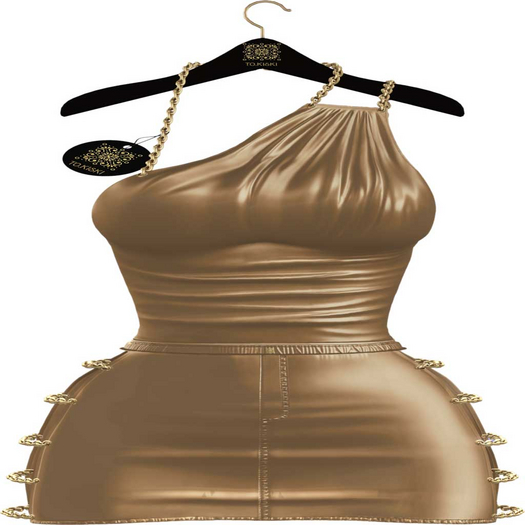 TO.KISKI - Raela Top & Skirt Gold TSS MP (add me)