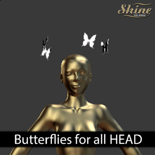 [SHINE FULL PERM] Butterflies  HEAD