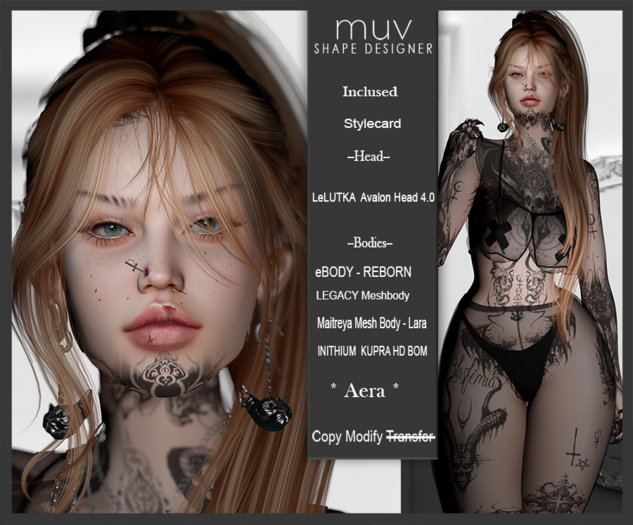 muv shape designer - Aera