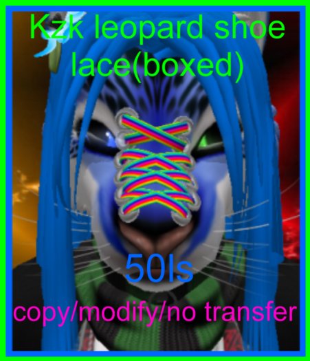 Shoe lace muzzle (kzk leopard)(boxed)