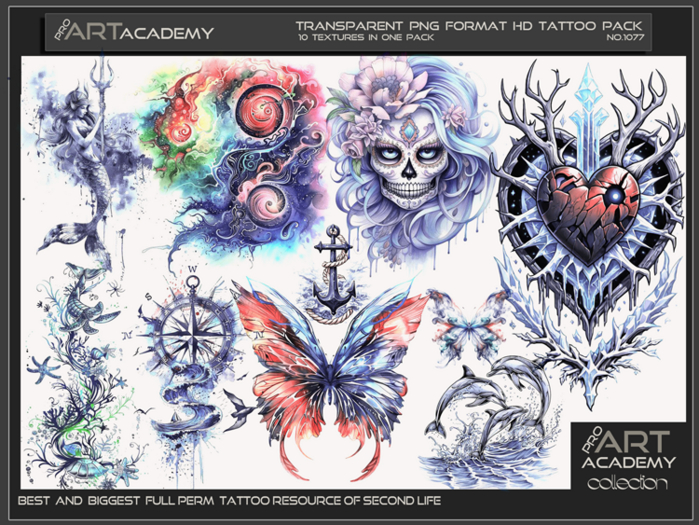 @PAA - Tattoo Texture Pack 1077