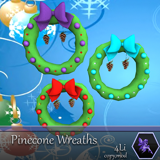 TDF's Pinecone Wreaths