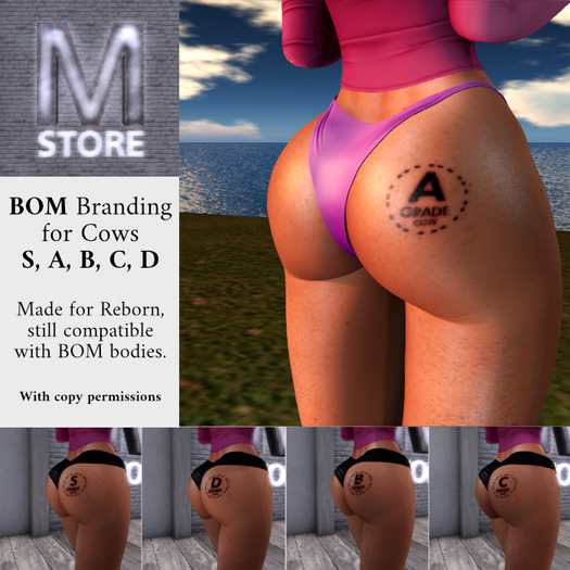 [MStore] Cow Grade Branding - Fatpack