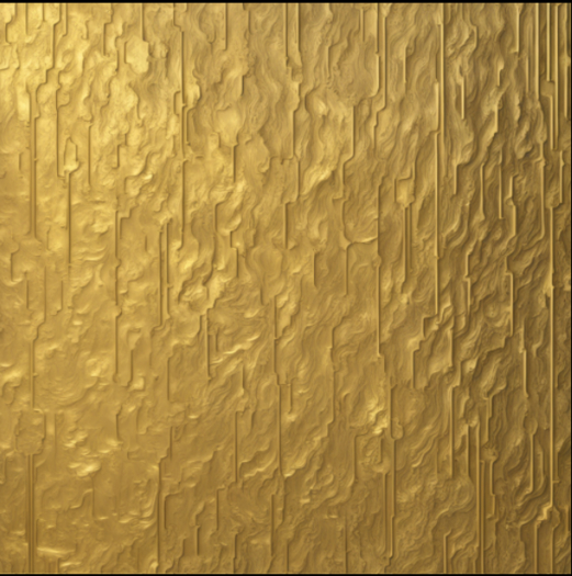 (SD) - Brushed Gold Flake