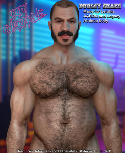 BodyOverdrive/ Dudley Shape for Lelutka AARON