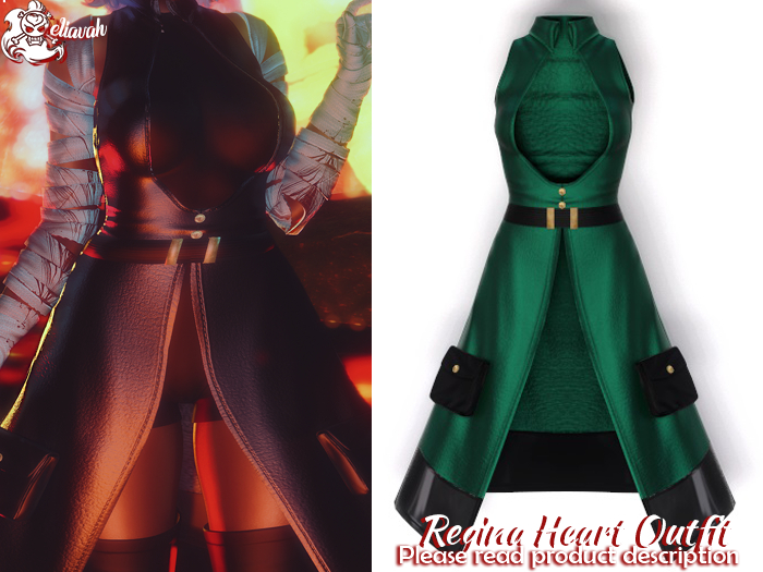 Eliavah ~ Regina Heart Outfit [SEAFOAM]