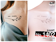(Chest Tattoo) No.1402 Light