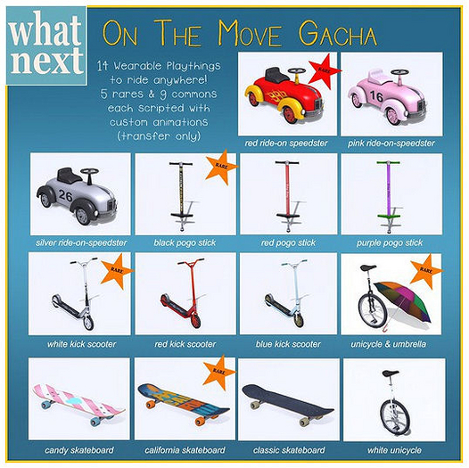 {what next} White Kick Scooter (boxed) RARE