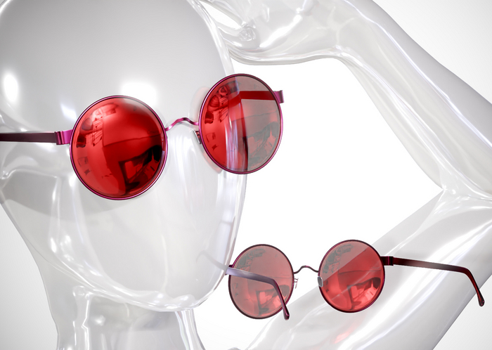 Astra Sunglasses Cherry 