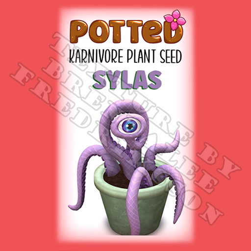 Potted: Karnivore Plant Seed: Sylas (ACTUAL PLANT SEED) - Retired!