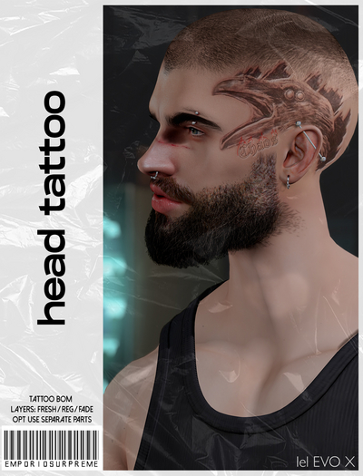 [ES] Head Tattoo . Chaos