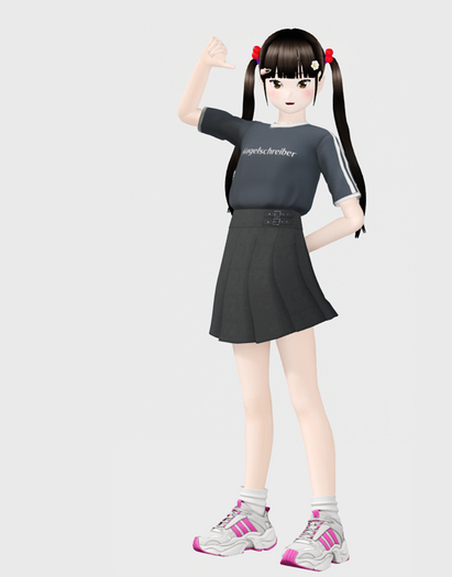 'Alena' shirts & skirt