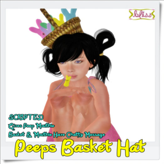 Bliss *Peeps* Basket Hat