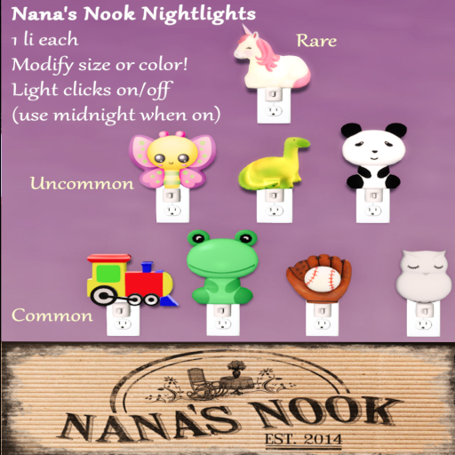 NN Buttefly Nightlight UNCOMMON (boxed)