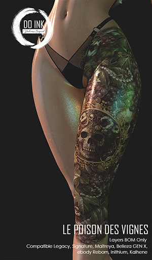 DO INK TATTOO LE POISON DES VIGNES