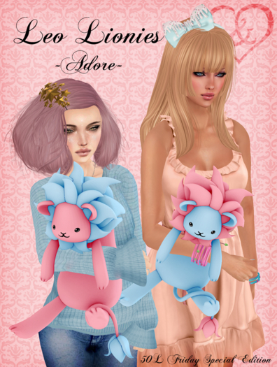 Leo Lionies Plushies - Adore