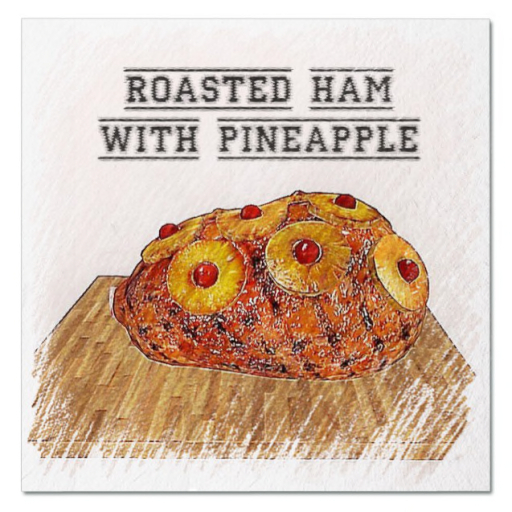 DFS Roasted Ham With Pineapple