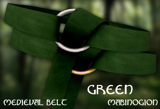 Medieval Belt - Green