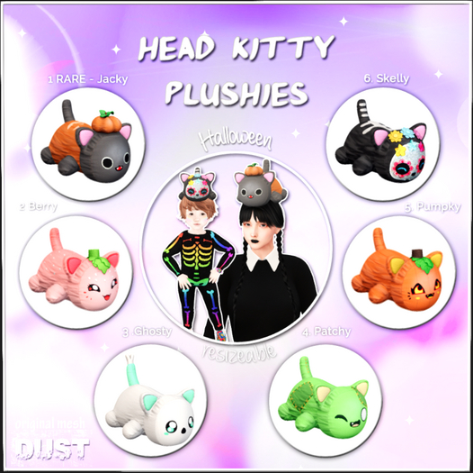 DUST: Plush Head Kitty complete