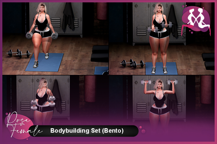 STRIKE A POSE - Bodybuilding Set (Bento)