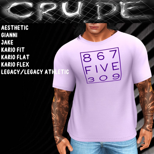 867-5309 Men's T-Shirt (MCT) <Wear Me>
