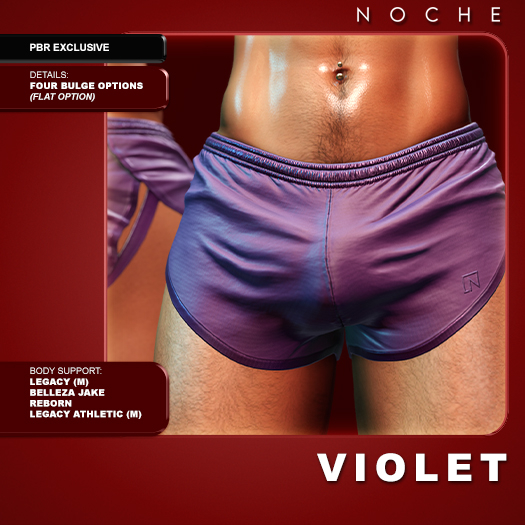 Noche. Lyle Shorts Violet
