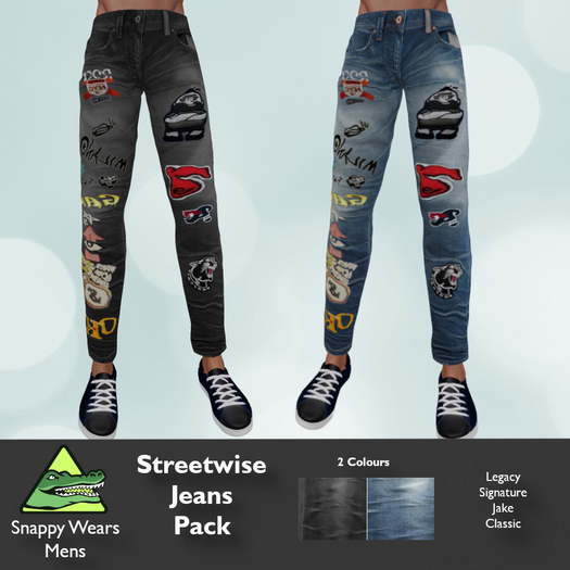 Snappy4men// Streetwise Jeans