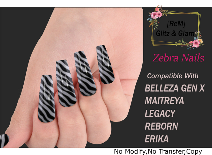 [ReM] Zebra Nails