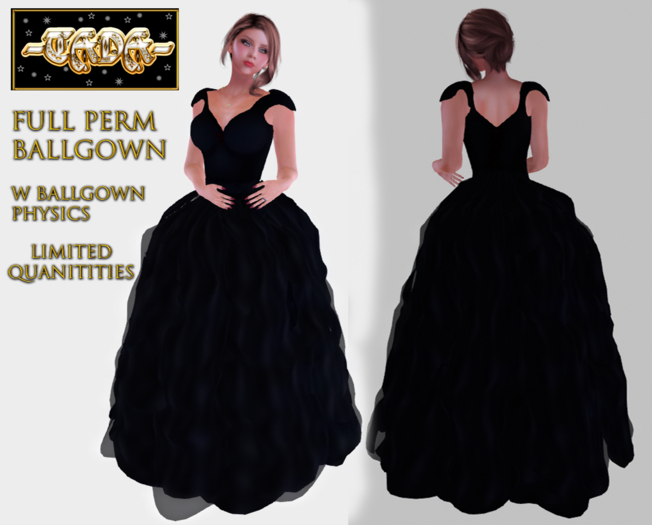 -TADA- FULL PERM BALLGOWN