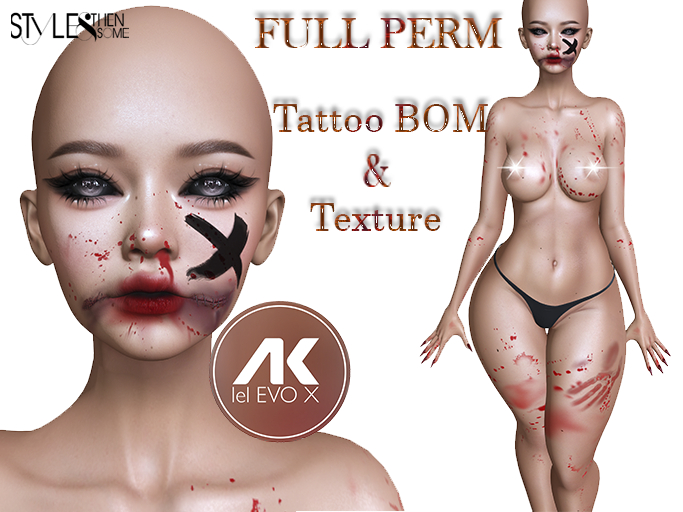 STYLES - Bloody Lady Tattoo BOM LeL Evo X - FULL PERM